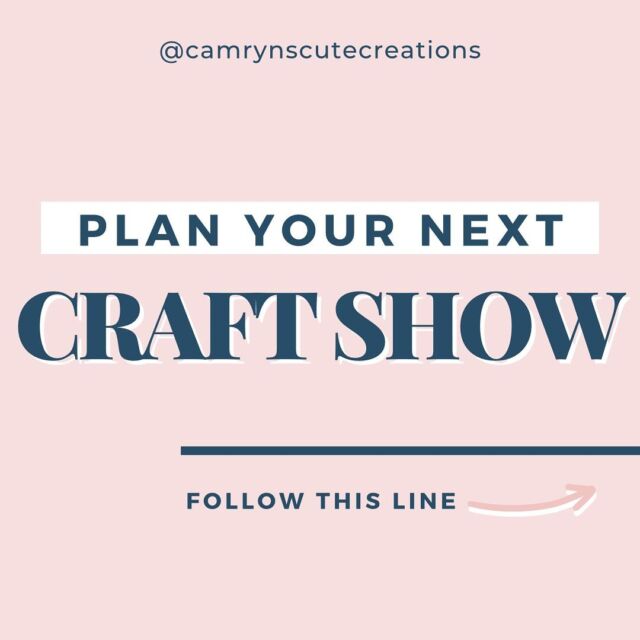 how to tag crochet items for a craft show